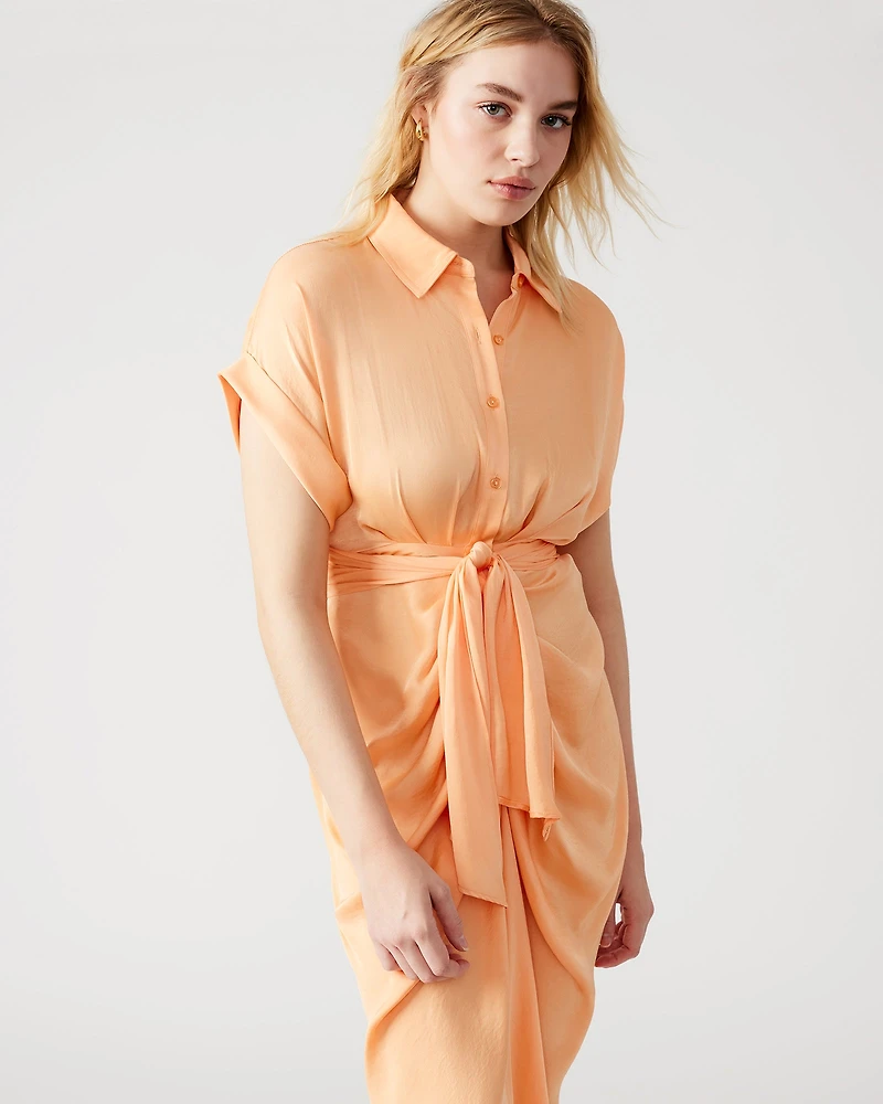 TORI DRESS CORAL