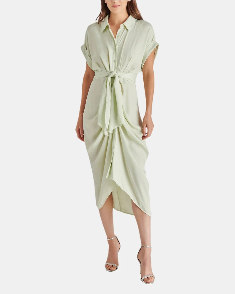 TORI DRESS LIGHT GREEN