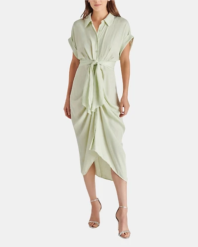 TORI DRESS LIGHT GREEN