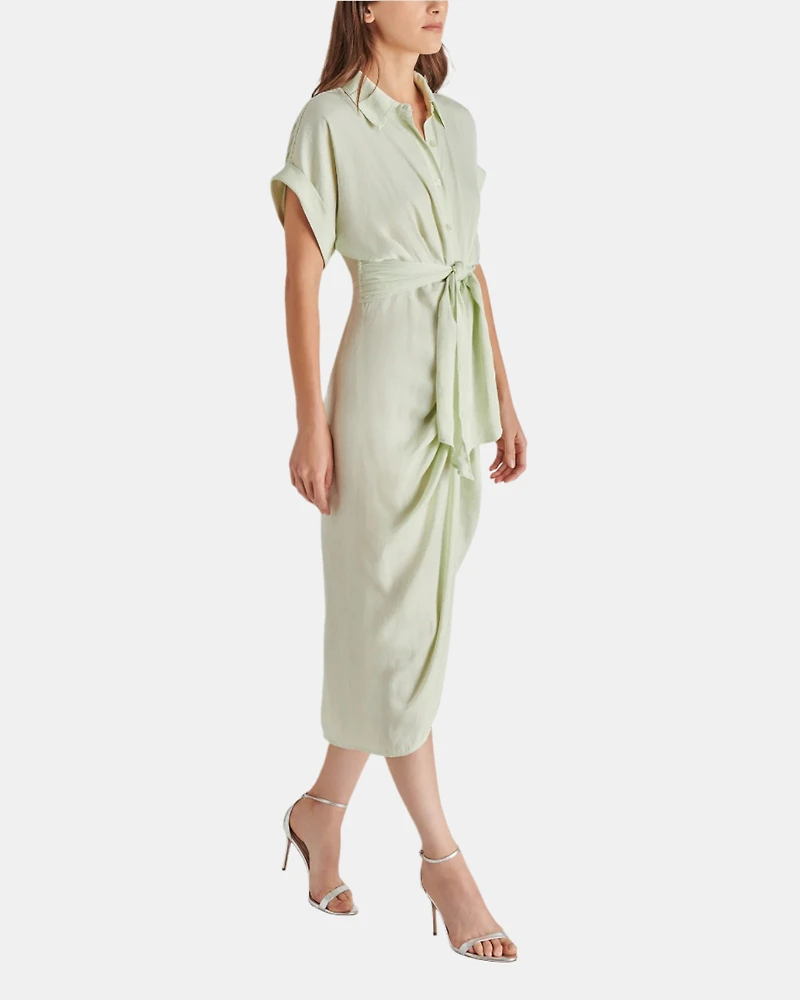 TORI DRESS LIGHT GREEN