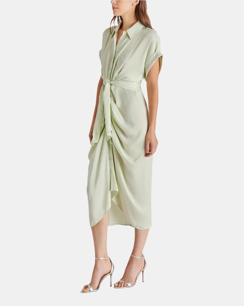 TORI DRESS LIGHT GREEN