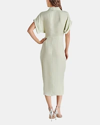 TORI DRESS LIGHT GREEN