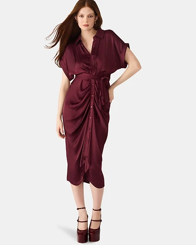TORI DRESS WINE