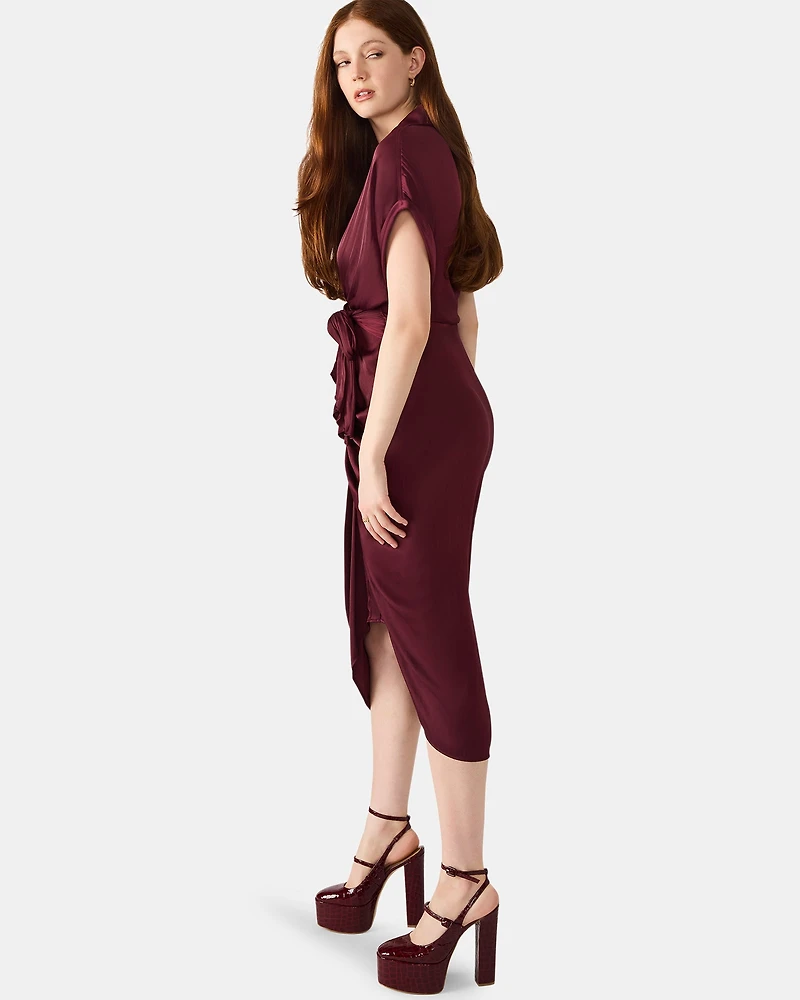 TORI DRESS WINE