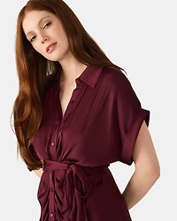 TORI DRESS WINE