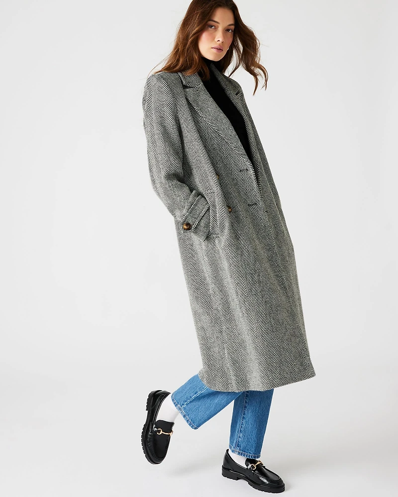 PRINCE COAT BLACK MULTI