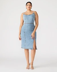 GISELLE DRESS DENIM