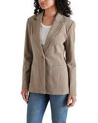 HARLOW BLAZER BROWN