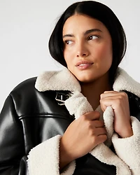 ATHEN JACKET BLACK/NATURAL