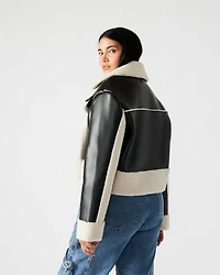 ATHEN JACKET BLACK/NATURAL