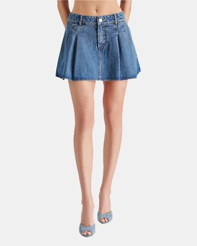 MARLOWE SKORT BLUE DENIM
