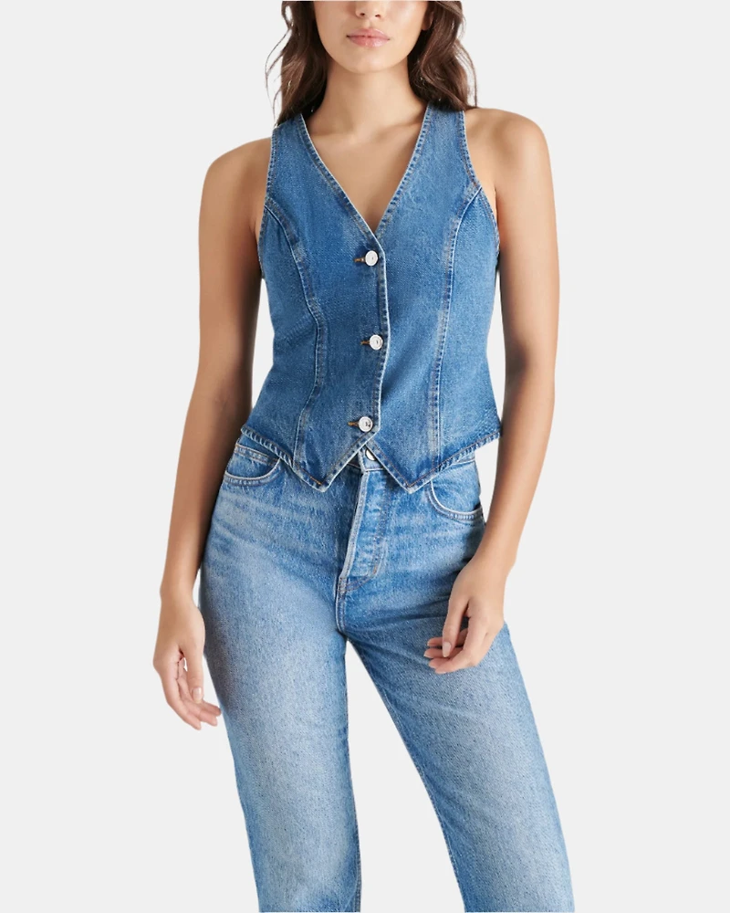 MICKY TOP BLUE DENIM