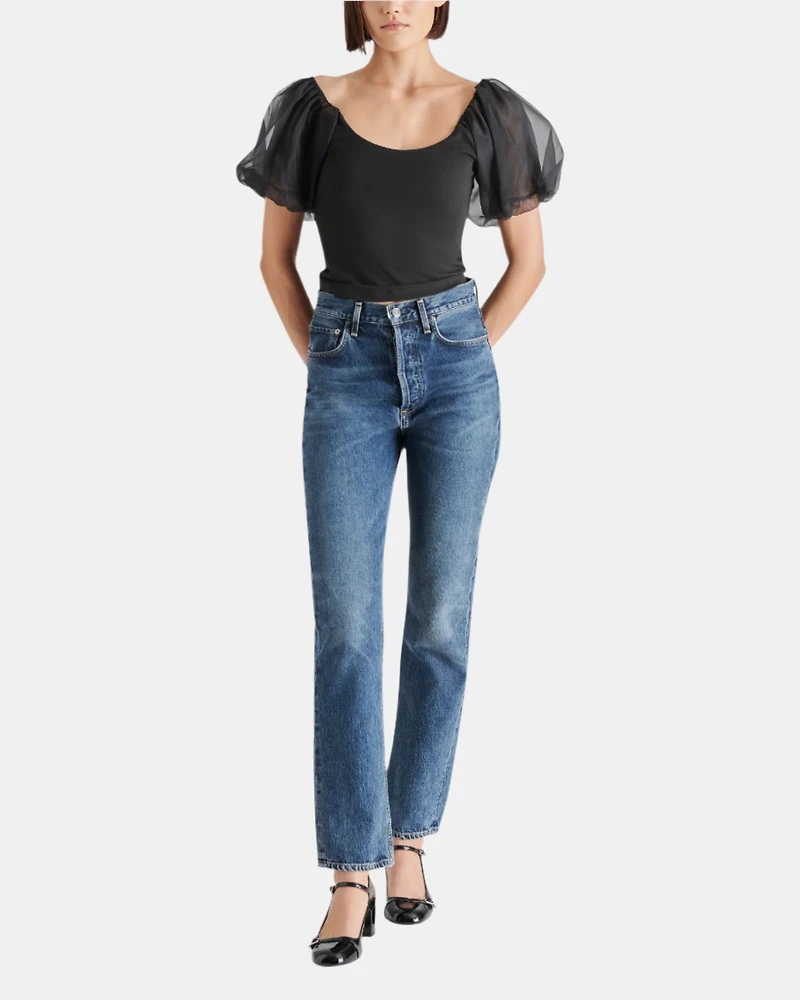 PAMELIA TOP BLACK