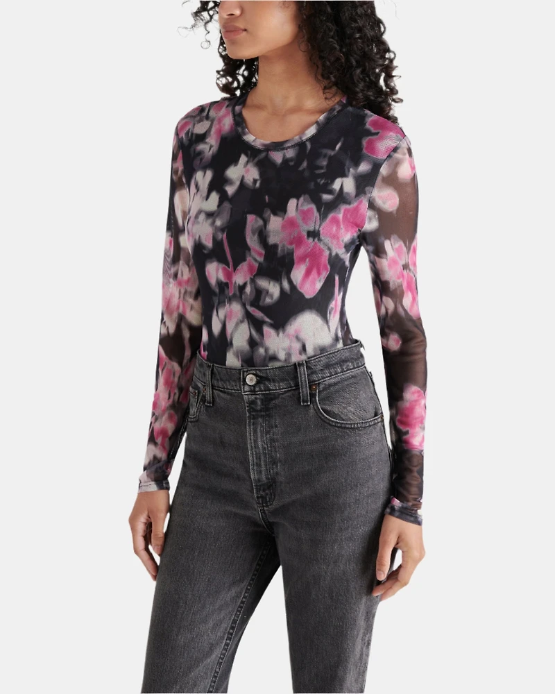 AZURE BODYSUIT BLACK MULTI