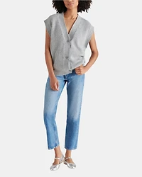 GIORGIA SWEATER VEST GREY