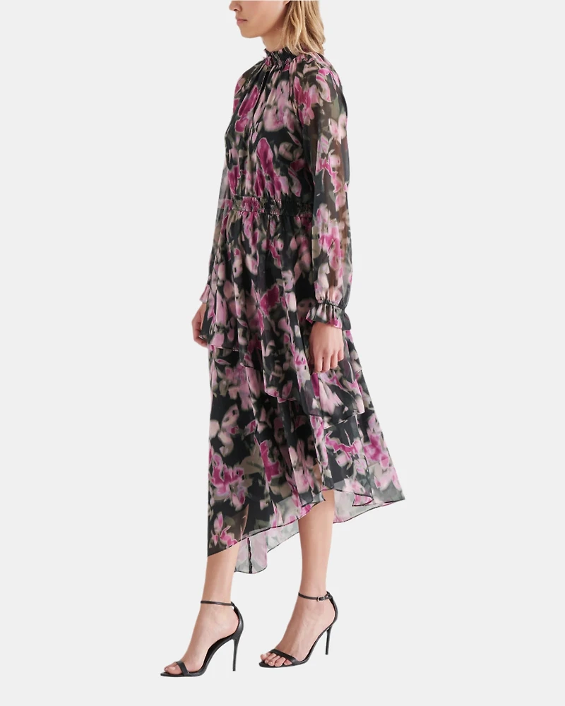 STARLA DRESS BLACK MULTI