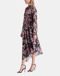 STARLA DRESS BLACK MULTI