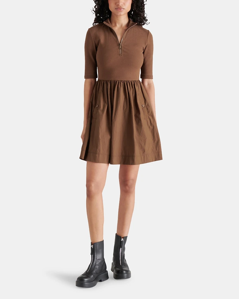 BERLINA DRESS COCOA