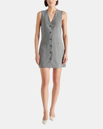CRESSIDA DRESS GREY MULTI