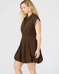 DYANNE DRESS BROWN