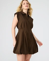 DYANNE DRESS BROWN