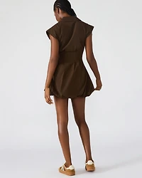 DYANNE DRESS BROWN