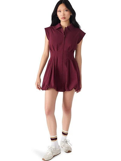 MILO DRESS COGNAC