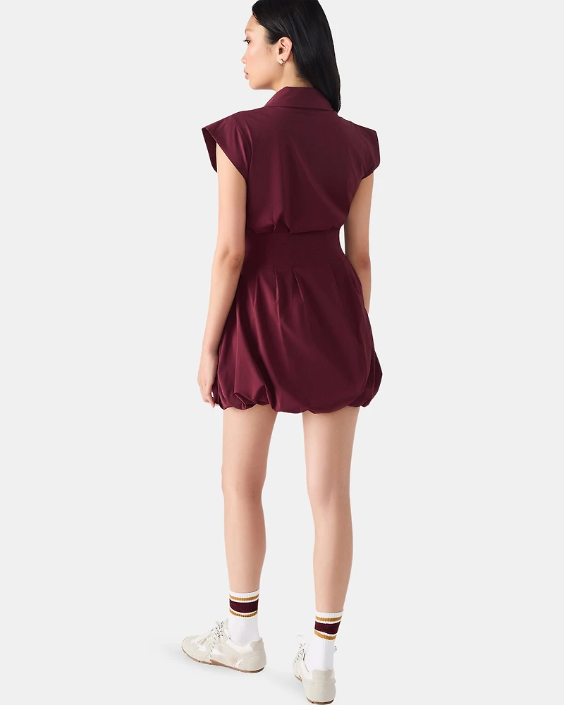 DYANNE DRESS  WINE