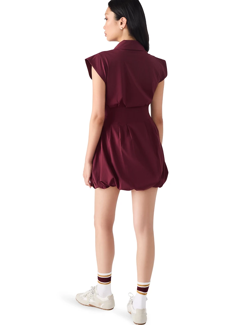 MILO DRESS COGNAC