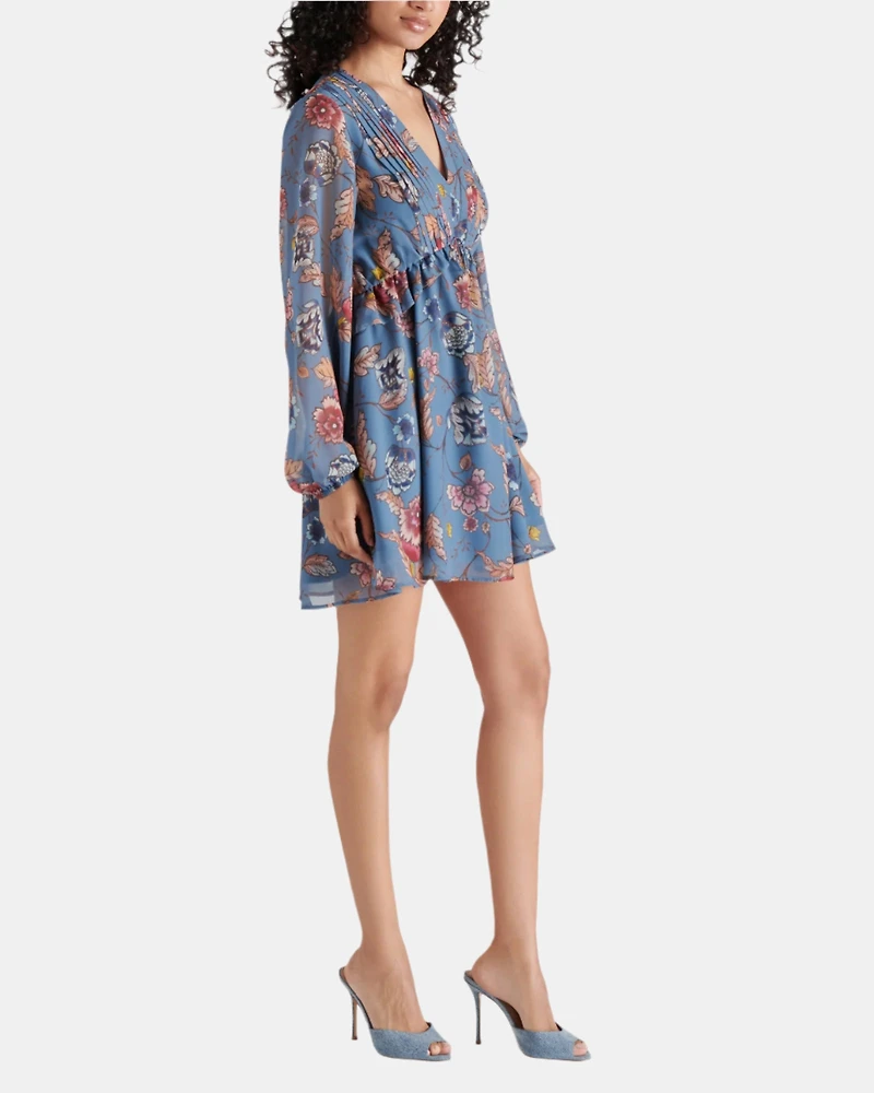 RAMI DRESS BLUE MULTI