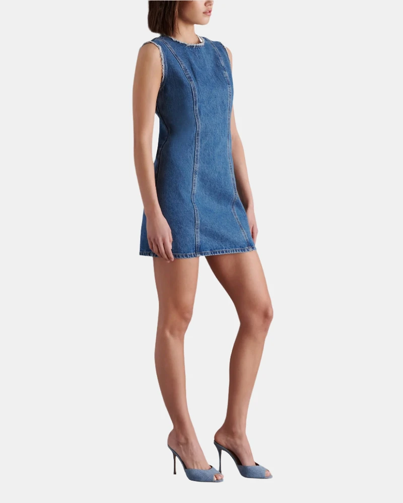 SOLARA DRESS BLUE DENIM