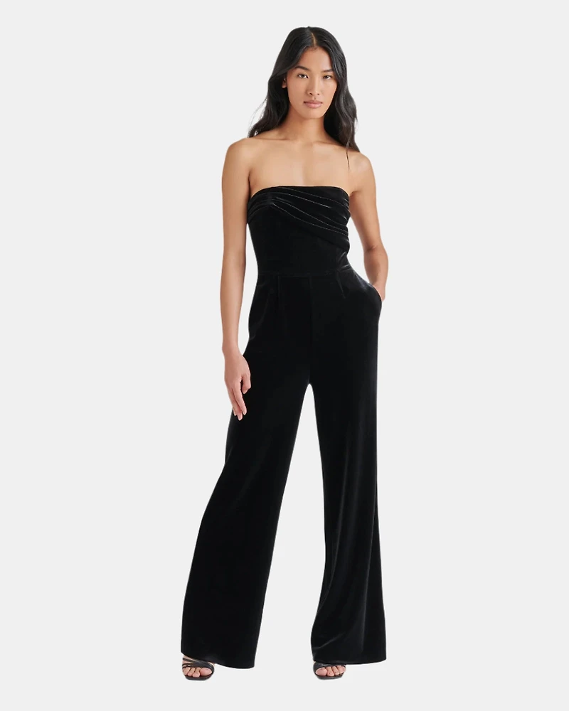 SWANILDA JUMPSUIT BLACK