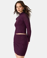 MELVINA TOP PURPLE