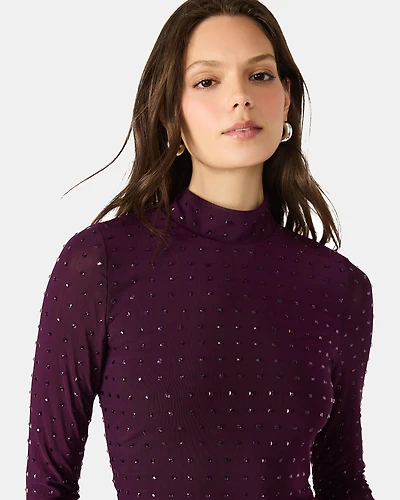 MELVINA TOP PURPLE
