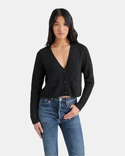 AERO CARDIGAN CHARCOAL