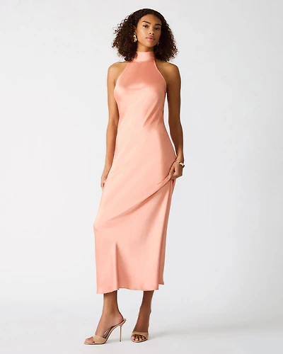 LARA DRESS APRICOT