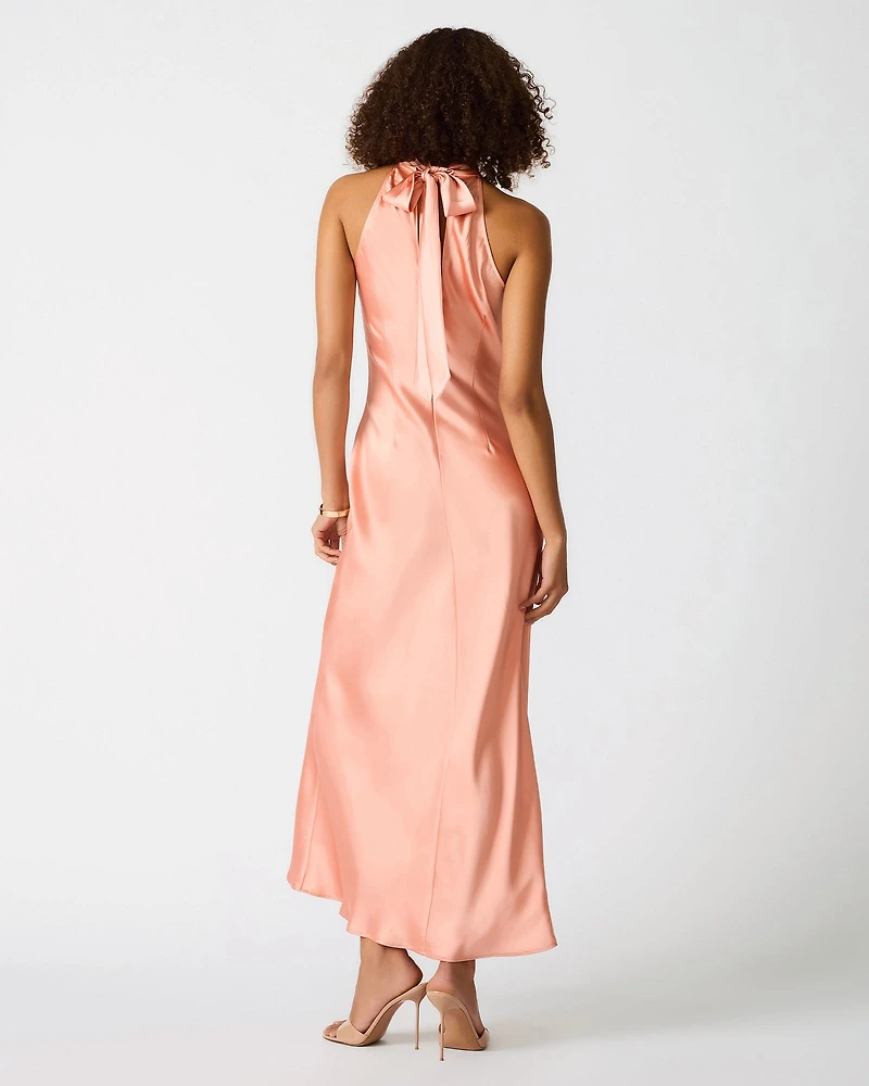 LARA DRESS APRICOT