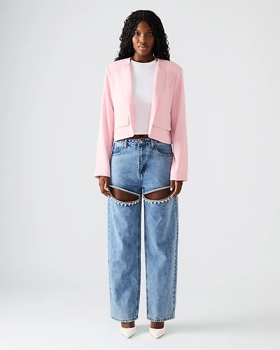 SERENEA BLAZER LIGHT PINK