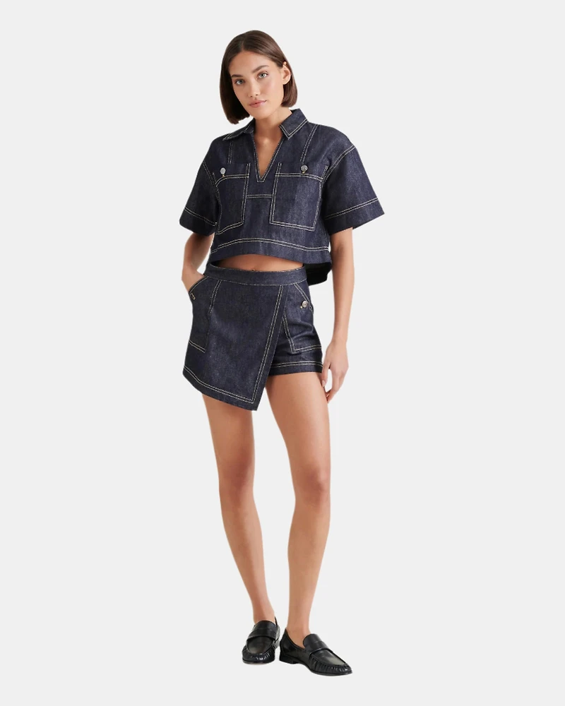 MILENA SKORT INDIGO