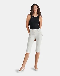 DELRAY CAPRI PANT WHITE