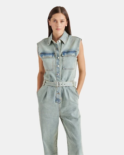 OLYNNE JUMPSUIT DENIM