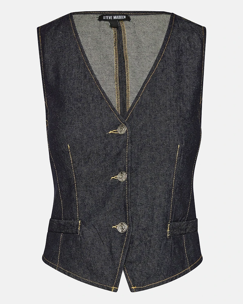 SELENE VEST DENIM INDIGO