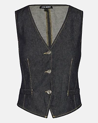 SELENE VEST DENIM INDIGO