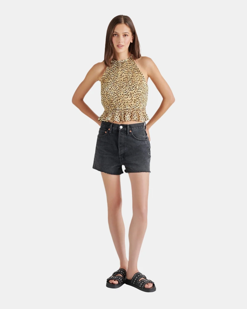EMIL TOP LEOPARD TAN MULTI