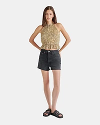 EMIL TOP LEOPARD TAN MULTI