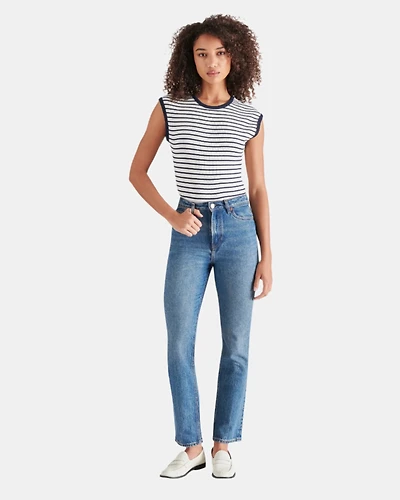 AUBREE BODYSUIT STRIPED BLUE