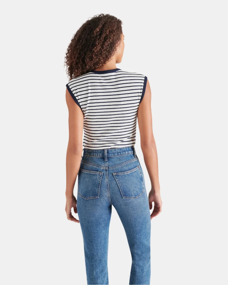 AUBREE BODYSUIT STRIPED BLUE