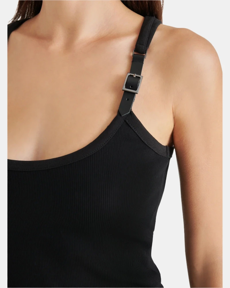 TOSSA TOP BLACK