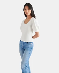 VALETTA TOP WHITE