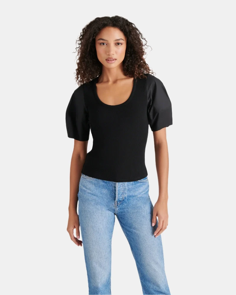 VALETTA TOP BLACK